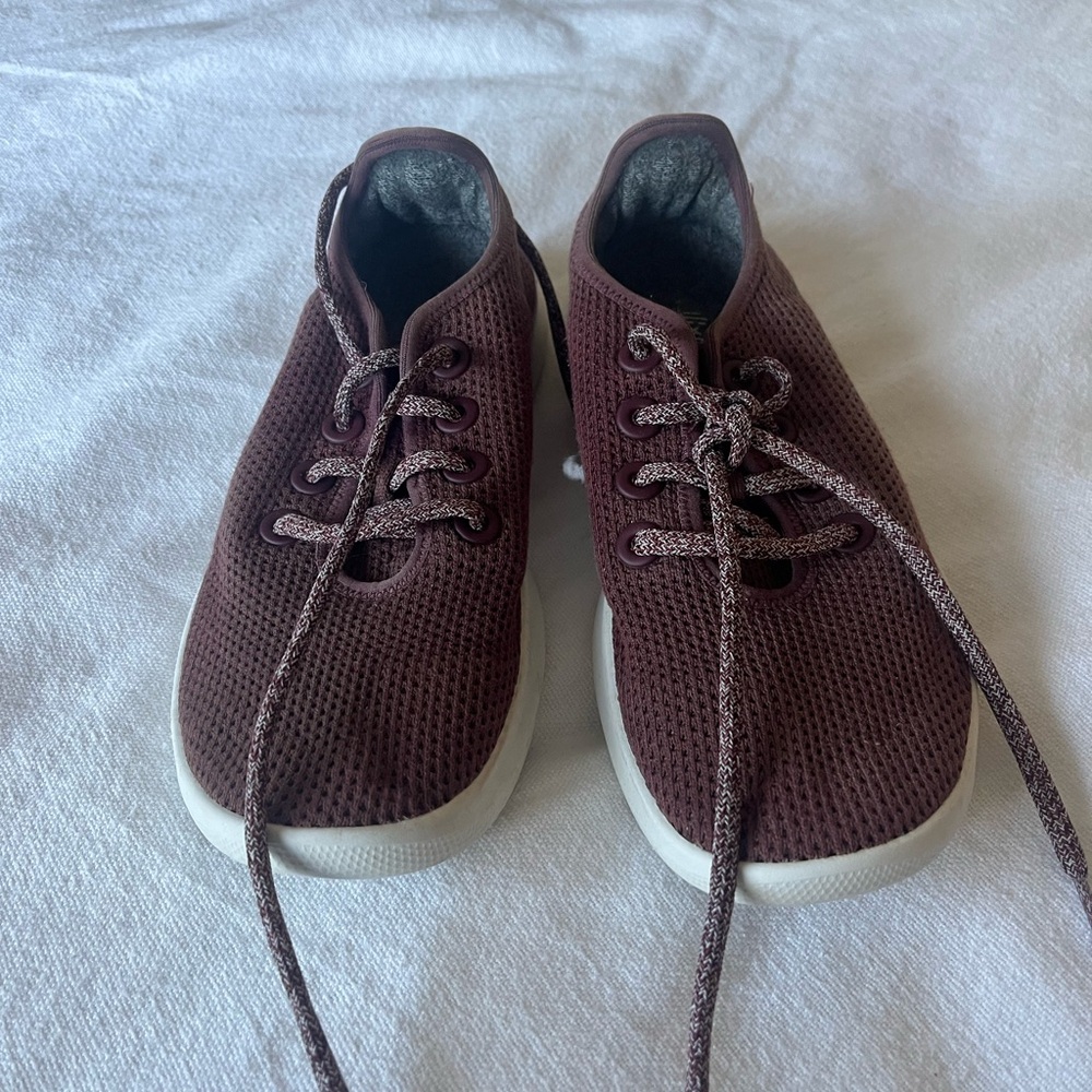 AllBirds maroon sneakers women’s size 8